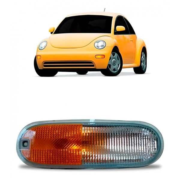 Pisca Seta New Beetle 98 99 00 01 02 03 A 06 Cristal Âmbar