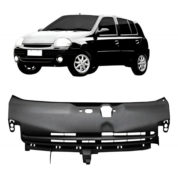 Grade Radiador Clio 1998 1999 2000 2001 2002 Interno Preto Preto