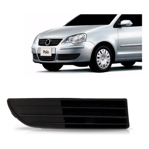 Moldura Milha Polo 07 2008 09 2010 2011 S/furo Preto Oferta