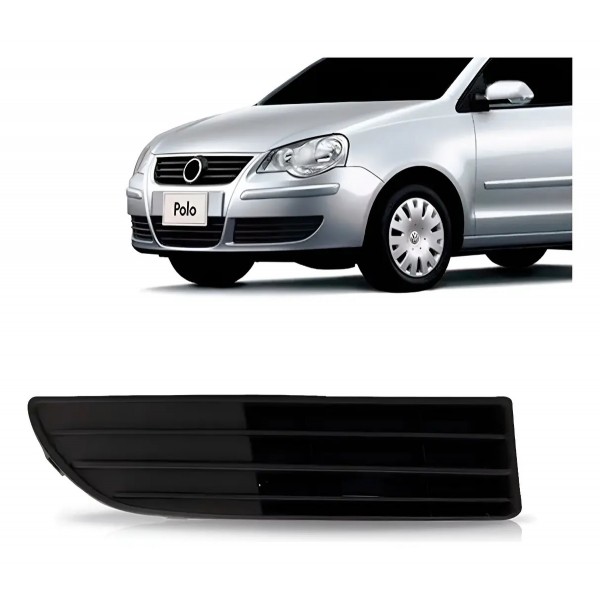 Moldura Milha Polo 07 2008 09 2010 2011 S/furo Preto Oferta
