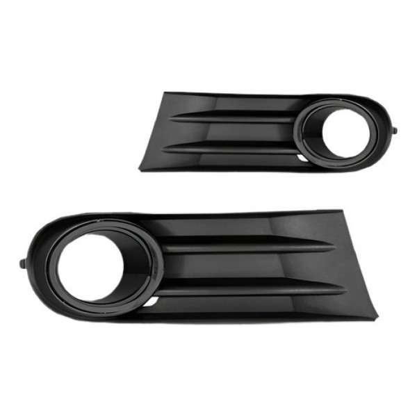 Par Moldura Milha Gol G5 2009 10 11 2012 Com Furo Aro Preto