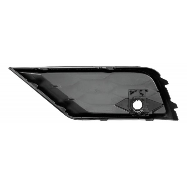 Par Moldura Milha Tiguan 2018 A 2021 Furo Sensor S/ Furo Aux Preto
