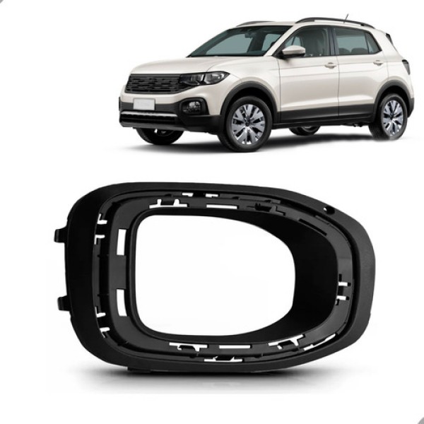 Moldura Milha T-cross 2019 2020 2021 2022 Com Furos