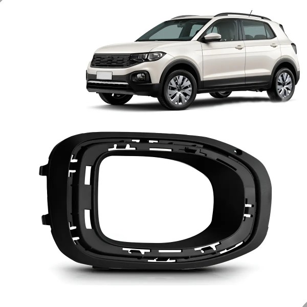 Moldura Milha T-cross 2019 2020 2021 2022 Com Furos