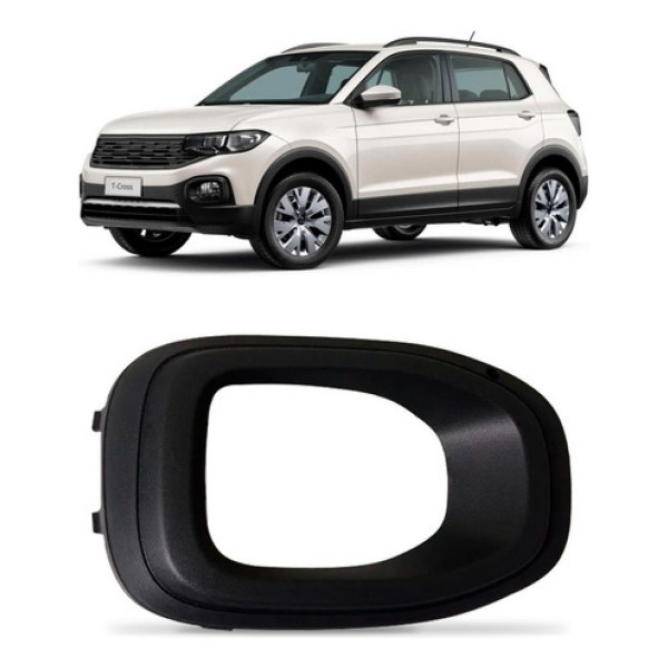 Moldura Milha Com Furo T-cross 2019 2020 2021 2022