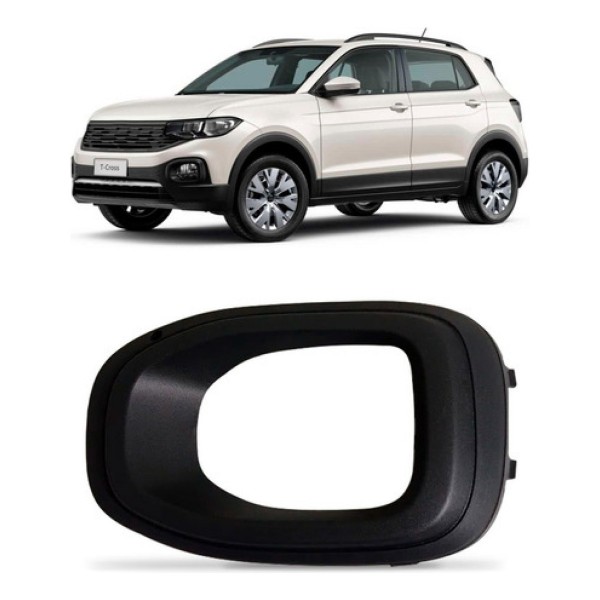 Moldura Milha Com Furo T-cross 2019 2020 2021 2022