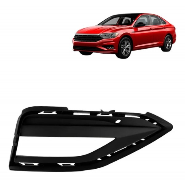 Moldura Milha Com Furo Jetta 2019 2020 Novo