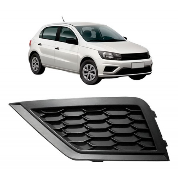 Grade Moldura Farol Milha Gol G8 2019 2020 Sem Furo