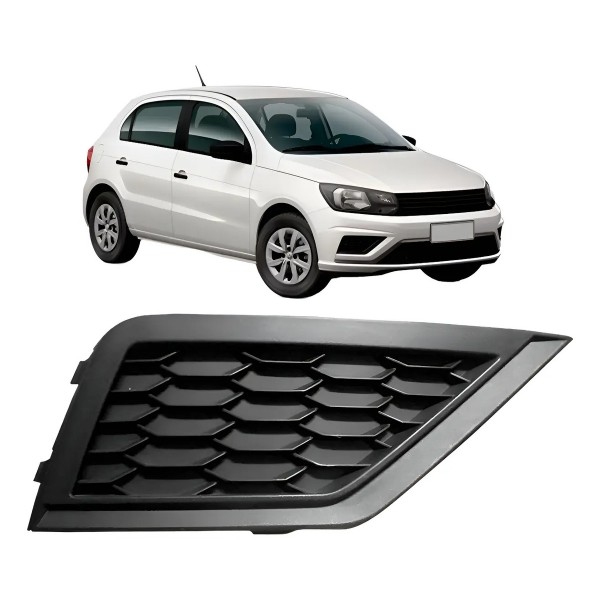 Grade Moldura Farol Milha Gol G8 2019 2020 Sem Furo