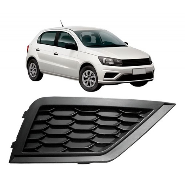 Grade Moldura Farol Milha Gol G8 2019 2020 Sem Furo