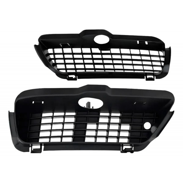 Par Moldura Milha Auxiliar Golf Alemao 1994 1995 96 97 1998 Preto Ambos Os Lados