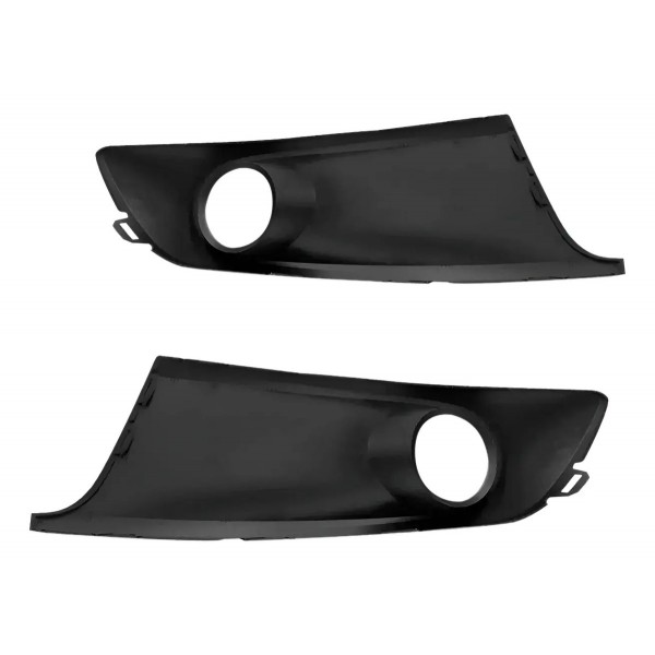Par Moldura Milha Fox 2010 2011 2012 2013 2014 Com Furo Preto