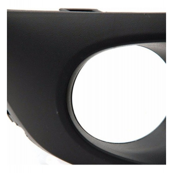 Grade Moldura Farol Milha Fox E Spacefox 2010 2011 C Furo Ld Preto