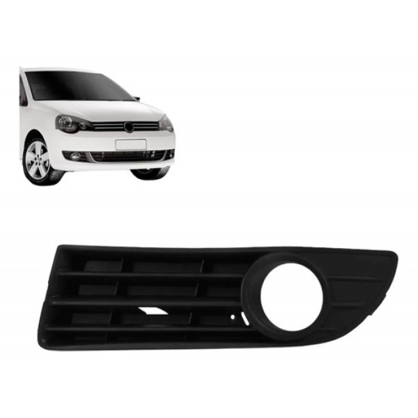 Moldura Milha Polo 2007 08 2009 2010 2011 Com Furo Promoçã