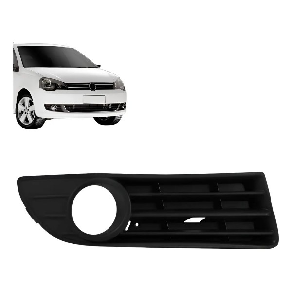 Moldura Milha Polo 2007 08 2009 2010 2011 Com Furo Promoçã