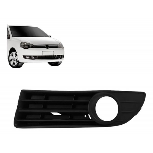 Moldura Milha Polo 2007 08 2009 2010 2011 Com Furo Promoçã