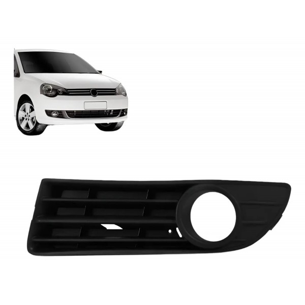 Moldura Milha Polo 2007 08 2009 2010 2011 Com Furo Promoçã
