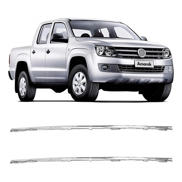 Par Friso Grade Amarok 2010 11 12 13  2014 Superior Cromado