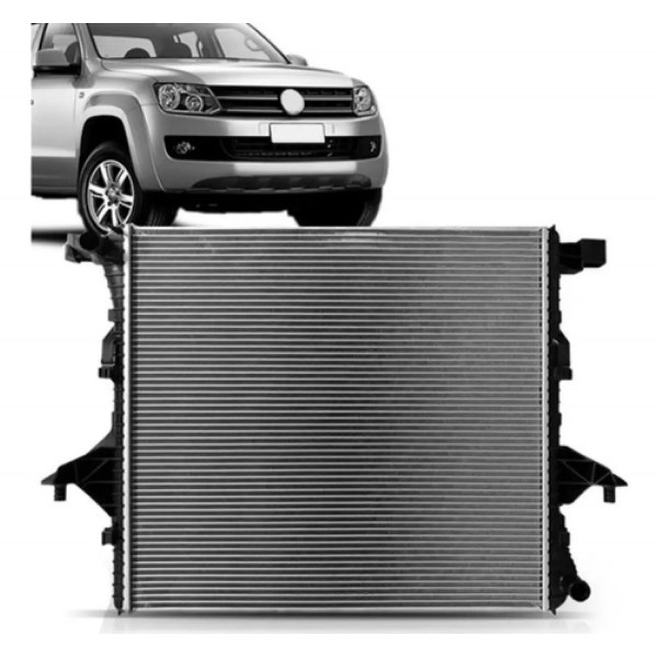Radiador Amarok Diesel 2011 A 2018 Modelo Automático Manual
