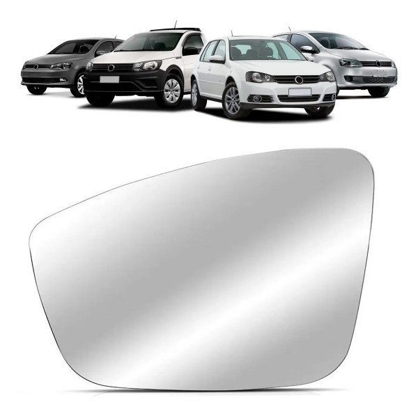 Lente Retrovisor Gol G6 Fox Saveiro Polo Golf 2013 A 2016