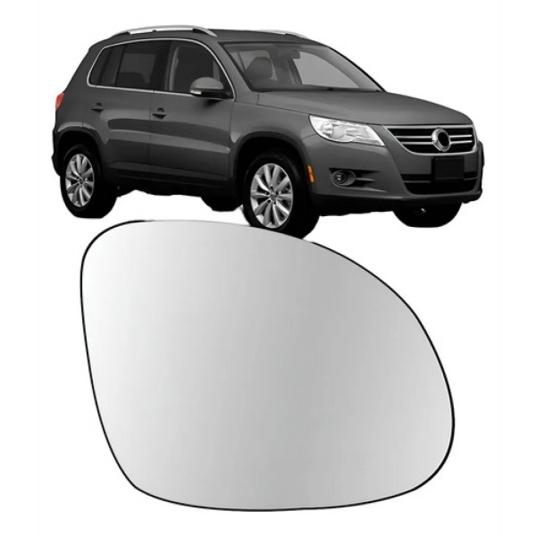 Lente Retrovisor Termica C Base Tiguan 2009 A 2016