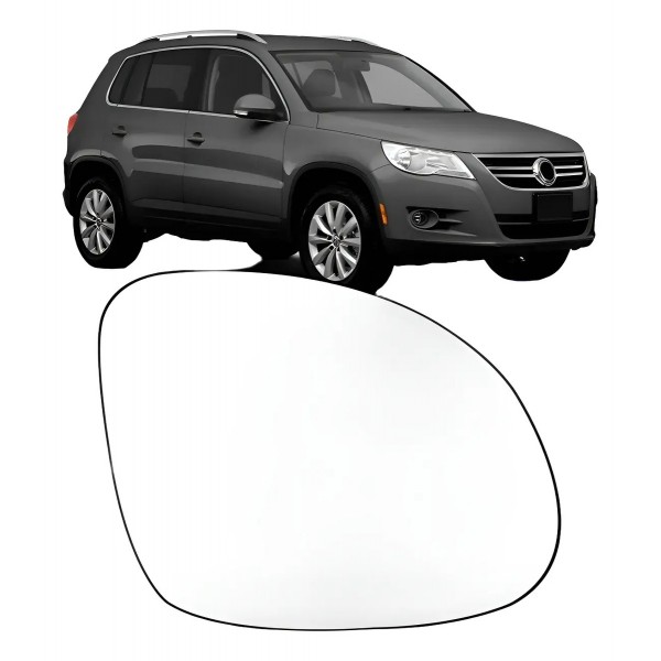 Espelho Retrovisor Termica C Base Tiguan 2009 A 2016