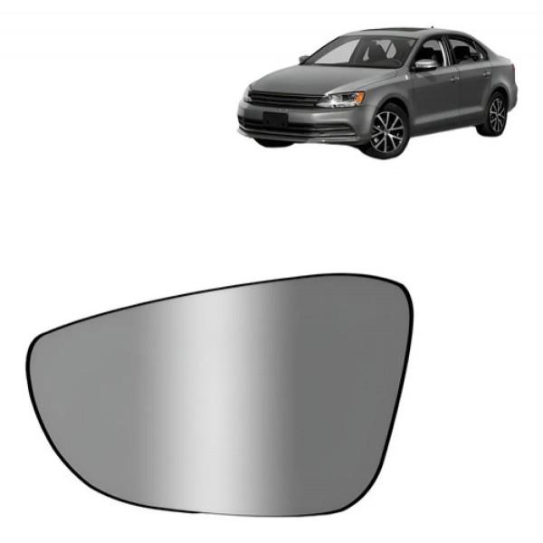 Lente Retrovisor Jetta 2011 2012 2013 2014 Termico Asferico