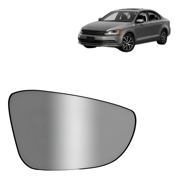 Lente Retrovisor Jetta 2011 2012 2013 2014 Termico Asferico