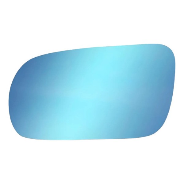 Lente Retrovisor Golf 1999 00 01 02 03 A 2006 Térmico Azul