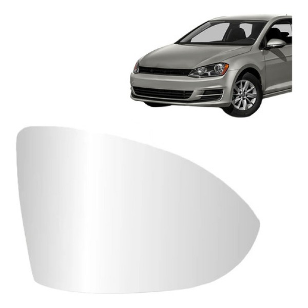 Lente Retrovisor Golf 2014 2015 2016 Termico