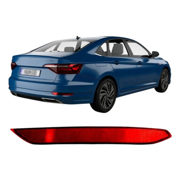 Refletor Parachoque Traseiro Jetta 2019 A 2020