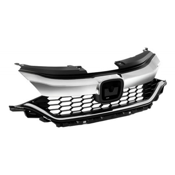 Grade Radiador Para Honda City 2022 A 2024  Moldura Cromada