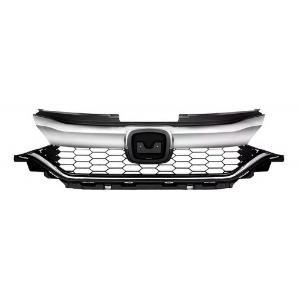 Grade Radiador Para Honda City 2022 A 2024  Moldura Cromada