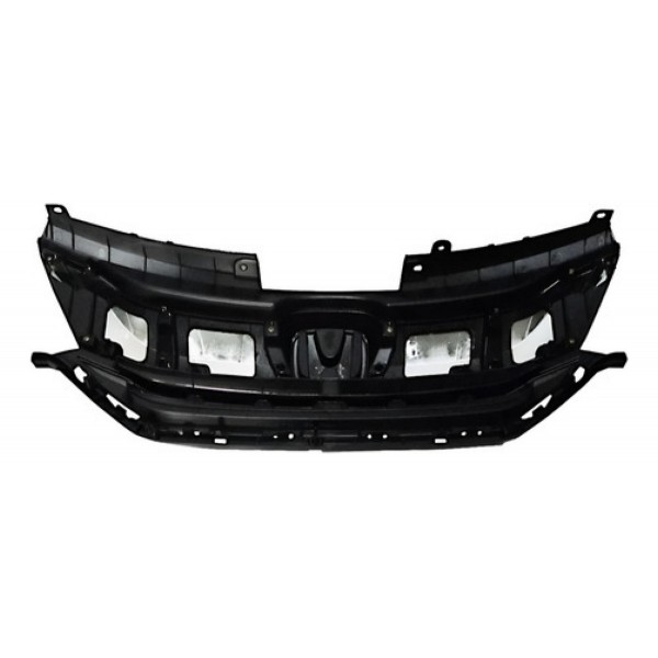 Grade Dianteira City 2014 Ate 2017 Preta Moldura Cromada