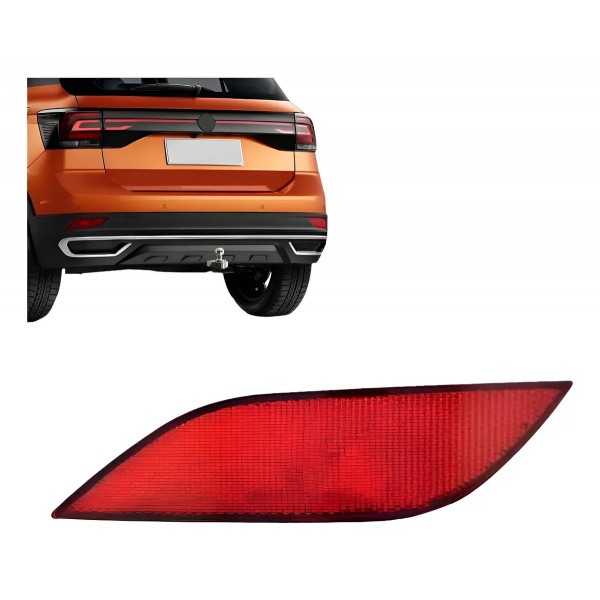 Refletor Parachoque T-cross 2019 2020 2021 2022
