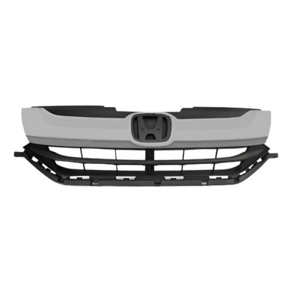 Grade Radiador Para Honda City 2015 2016 2017 Cinza Cinza