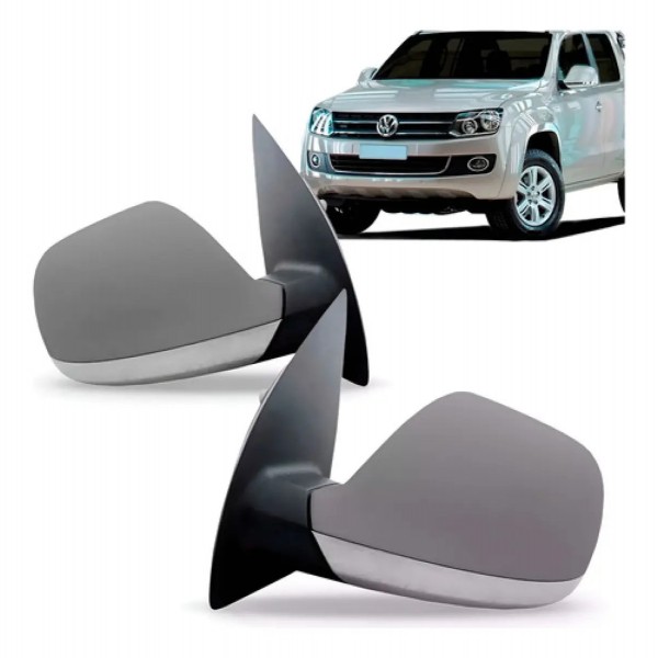 Retrovisor Amarok 2011 2012 2013 Highline Base Cromada