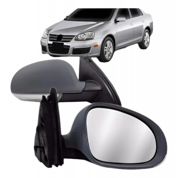 Jogo Retrovisor Jetta 07 08 09 10 Elétrico C/ Seta Retráti