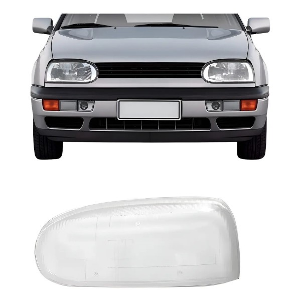 Lente Farol Golf Gl Mexicano Rcd 1995 1996 97 98 1999 Vidro