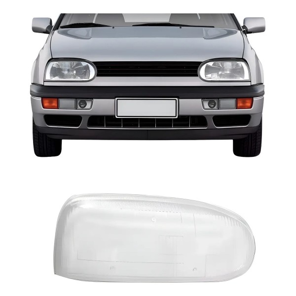 Lente Farol Golf Gl Mexicano Rcd 1995 1996 97 98 1999 Vidro