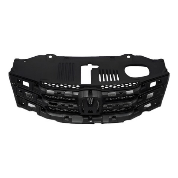 Grade Radiador Para Honda City 2009 2010 2011 Preto Preto