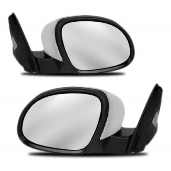 Par Retrovisor Tiguan 09 10 A 14 Elétrico Retrátil Com Pis