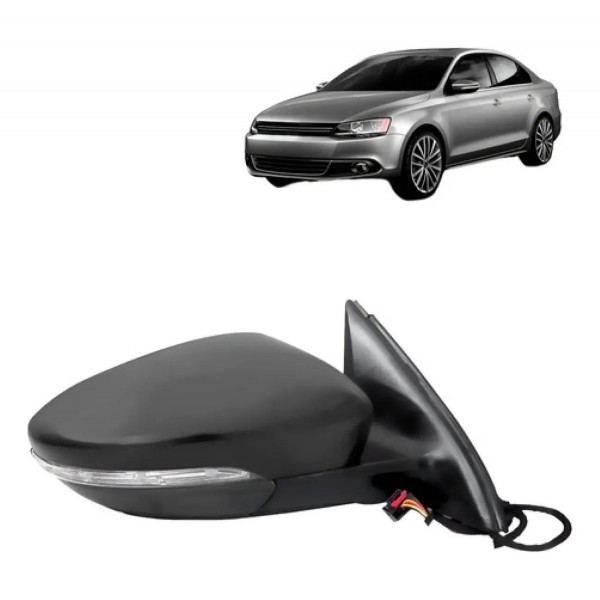 Retrovisor Jetta Comfortline 11 A 18 Termico Eletric C/pisca