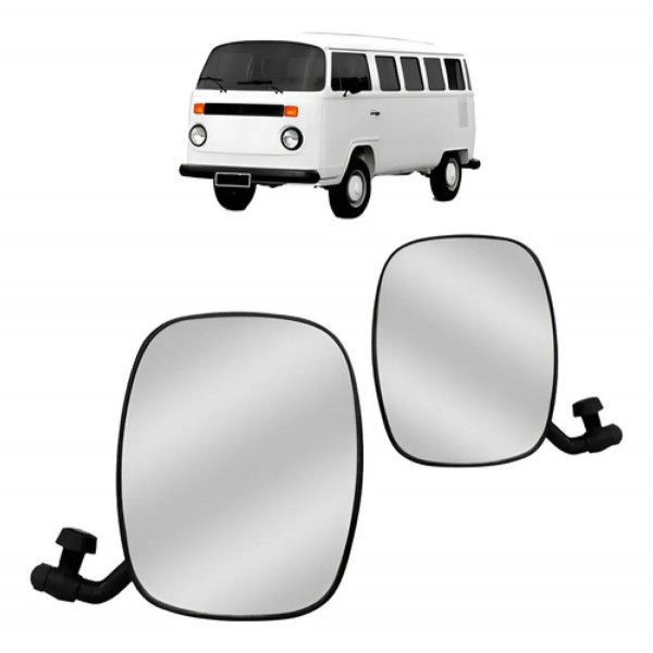 Par Retrovisor Para Volkswagen Kombi Clipper 1976 A 1996
