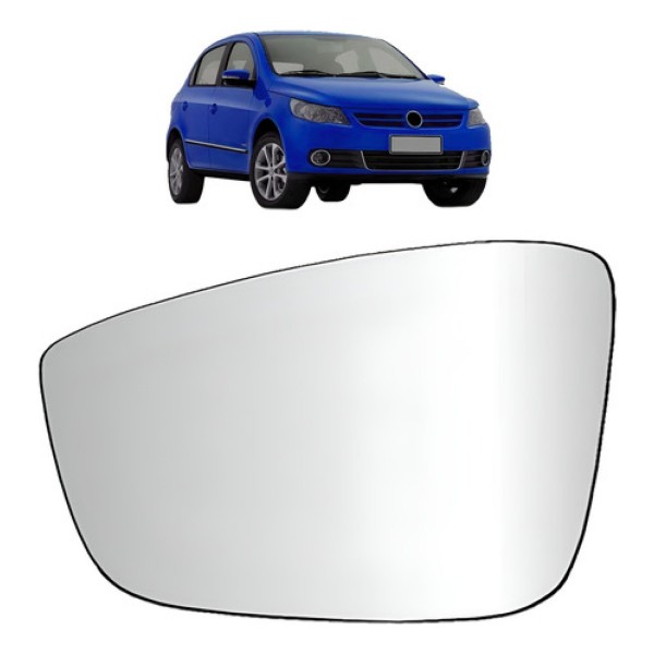 Lente Espelho Retrovisor Gol G5 2009 2010 2011 2012