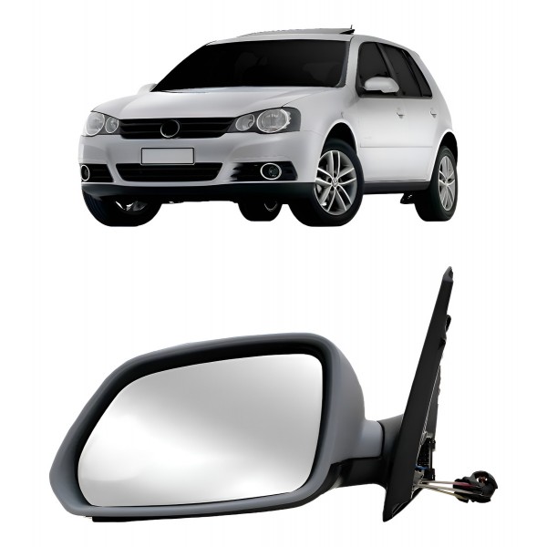 Retrovisor Golf C/controle Com Pisca 2008 A 2013