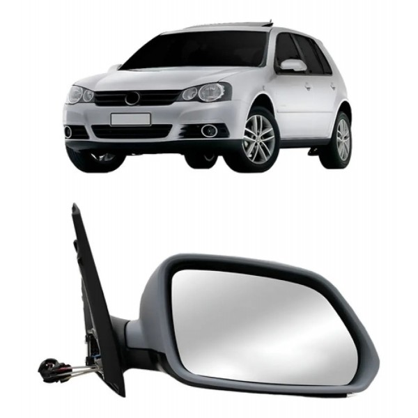 Retrovisor Golf 2008 2009 2010 A 2013 C/ Controle C/ Pisca