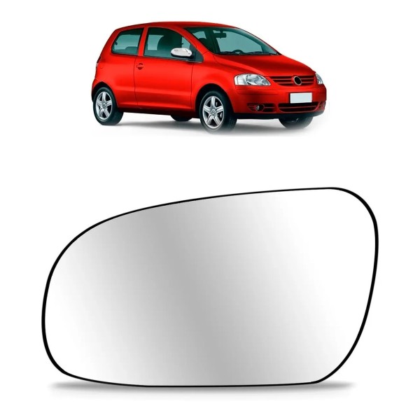 Lente Espelho Retrovisor Fox 2003 2004 2005 2006 2007 2008