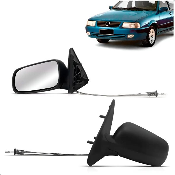 Retrovisor Santana 1998 99 00 01 02 03 A 2006 Com Controle