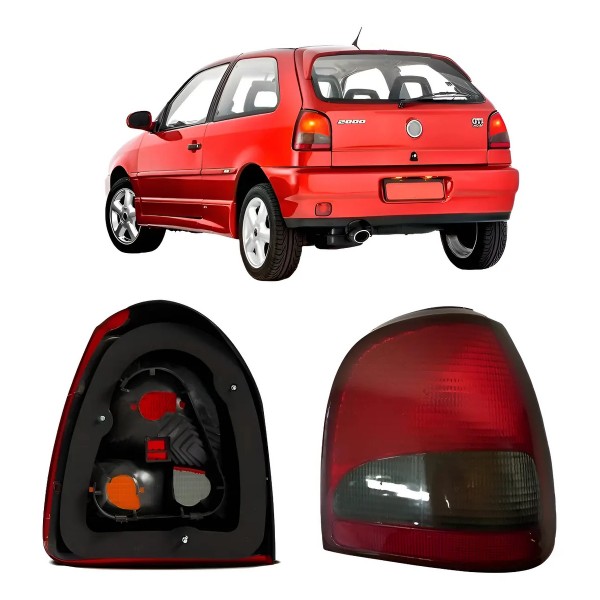 Sinaleira Traseira Gol G2 1995 1996 1997 1998 1999 Fumê